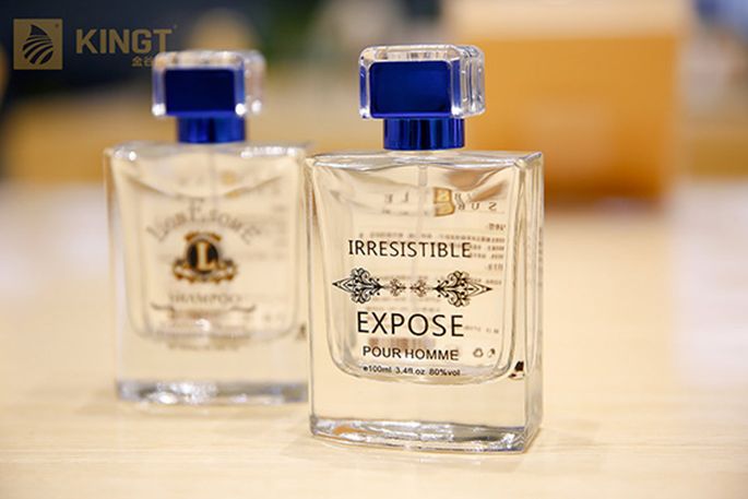 UV printing on glass bottles