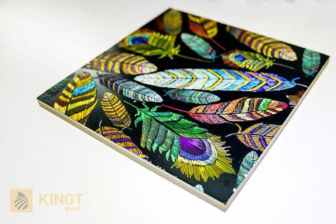 3d emboss effect uv printing on ceramic tiles