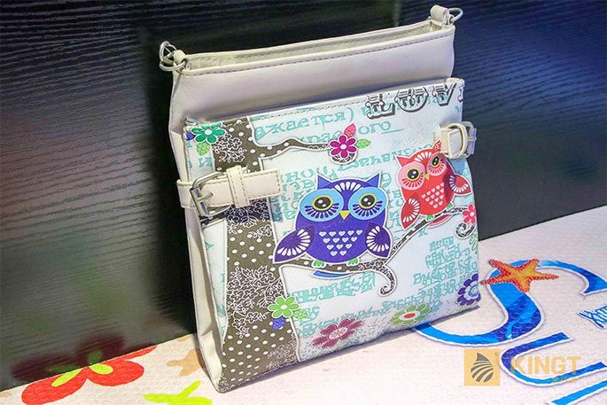 Printing on Leather Bag