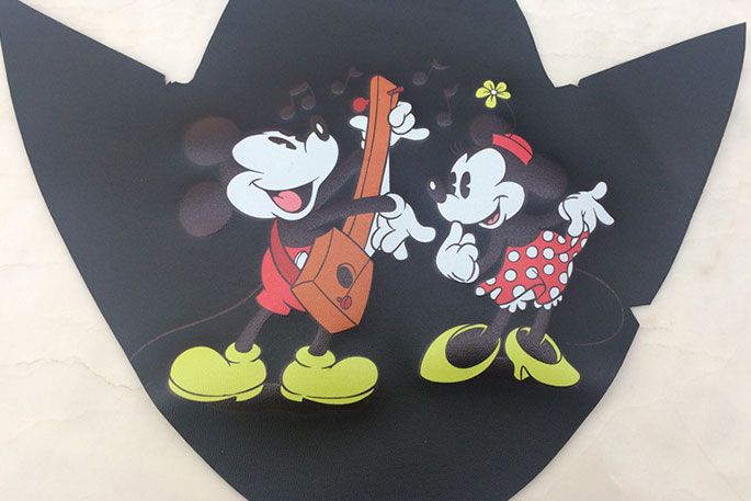 uv printing on leather