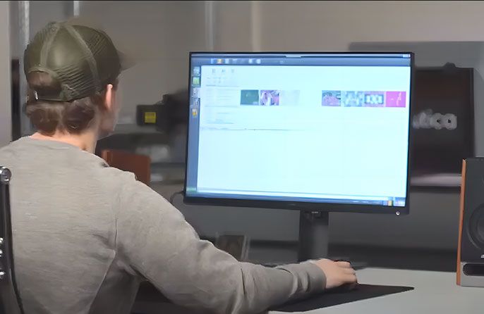 KGT-2513G5 UV Flatbed Printer in Lithuanian