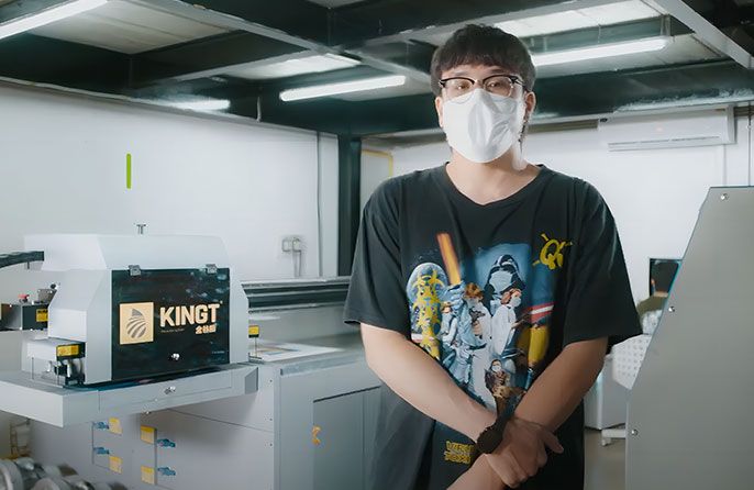 ​KGT-2513G5 UV Flatbed Printer in Thailand