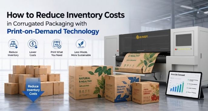 How to Reduce Inventory Costs in Corrugated Packaging with Print-on-Demand Technology