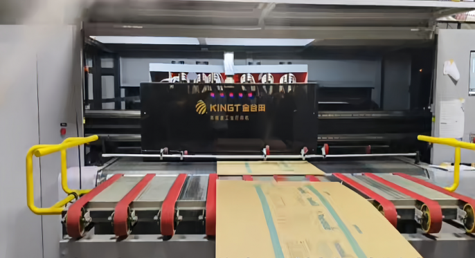 Real Factory Case: Digital Printing on Corrugated Boxes in Continuous Production