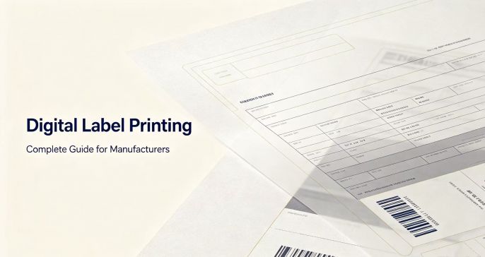 Digital Label Printing: Complete Guide for Manufacturers