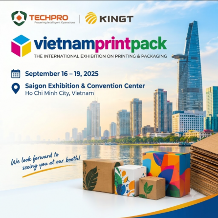 Exhibition Announcement: KINGT & Techpro Showcase Digital Corrugated Solutions at VietnamPrintPack 2026
