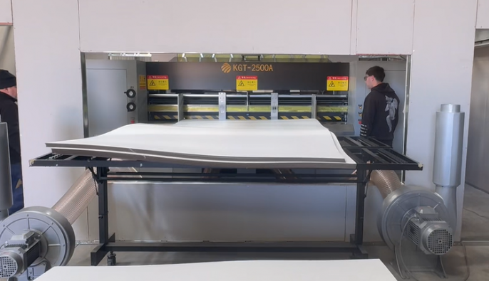 KGT-2500A+ Corrugated Printer Installation in Chile: From Setup to Print Testing
